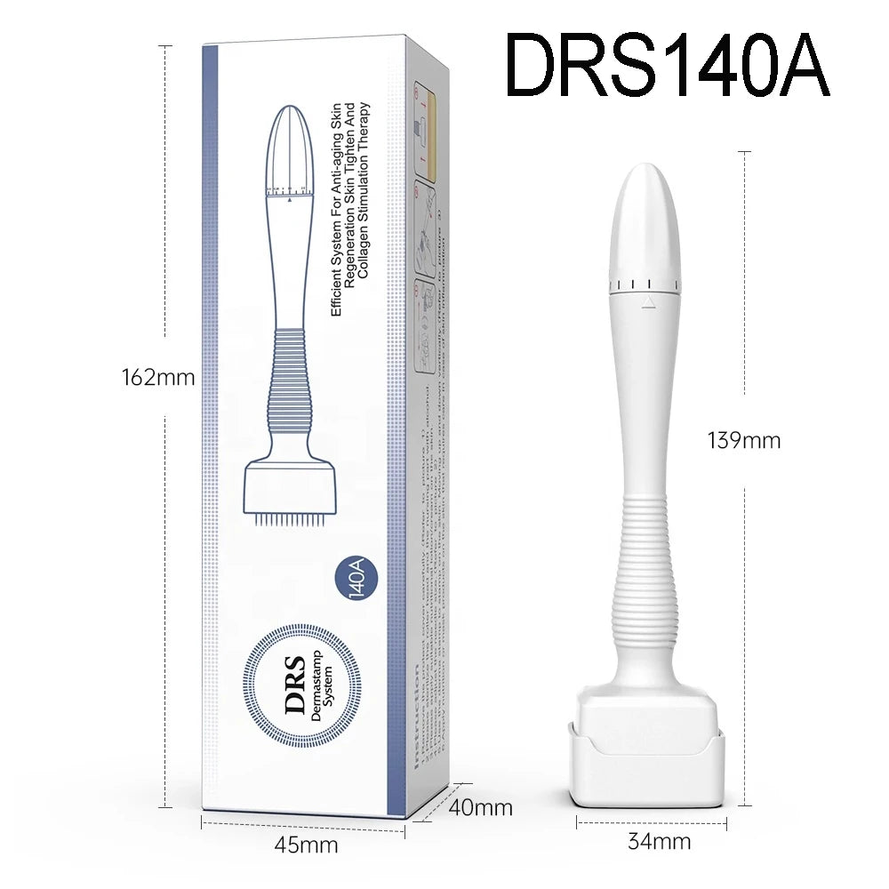 0.2mm Derma Stamp with Adjust Needle Length Beauty Microneedle Dermastamp DRS140A 140A BIO120 S2-140 Derma Rolling System Tool