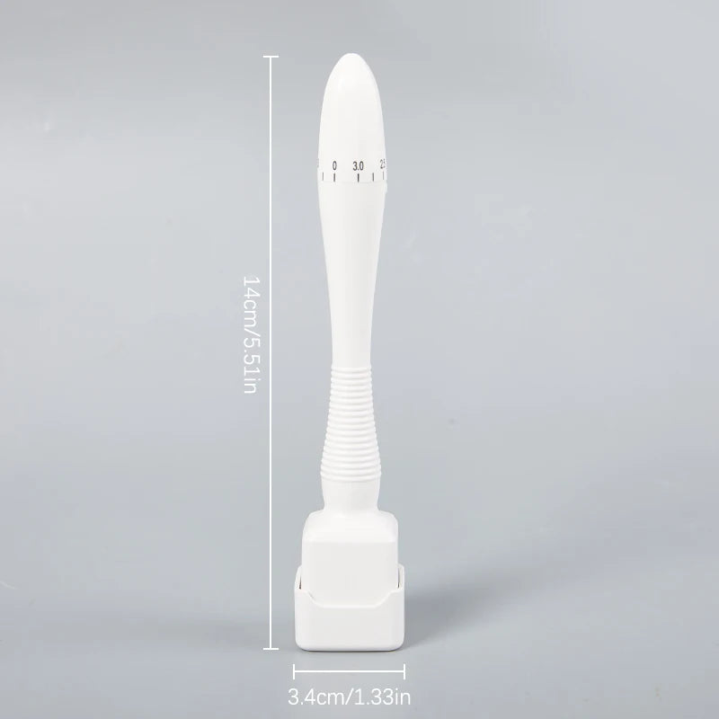 New 140Pins Adjustable Needle Length 0.25mm Stainless Steel Needle Stamp Microneedle For Skin Care Beauty Tool