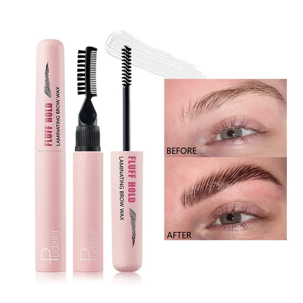 Waterproof 3D Eyebrow Styling Gel Professional Extreme Hold Brow Fixer Makeup Glue